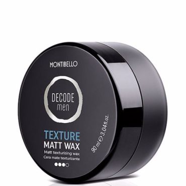 Montibello Decode Texture Men Matt Wax Cera Mate